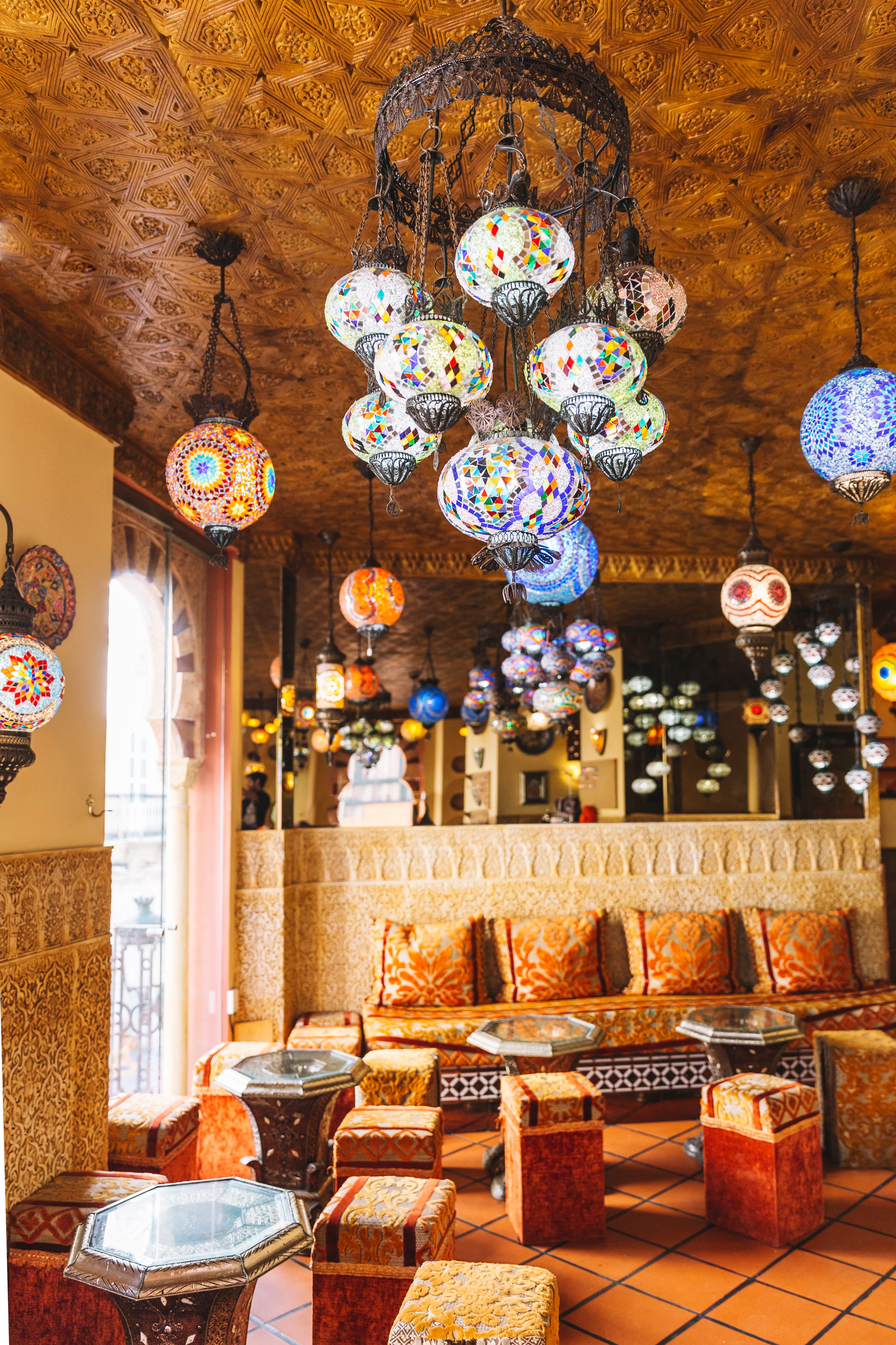 Authentic Moroccan restaurant